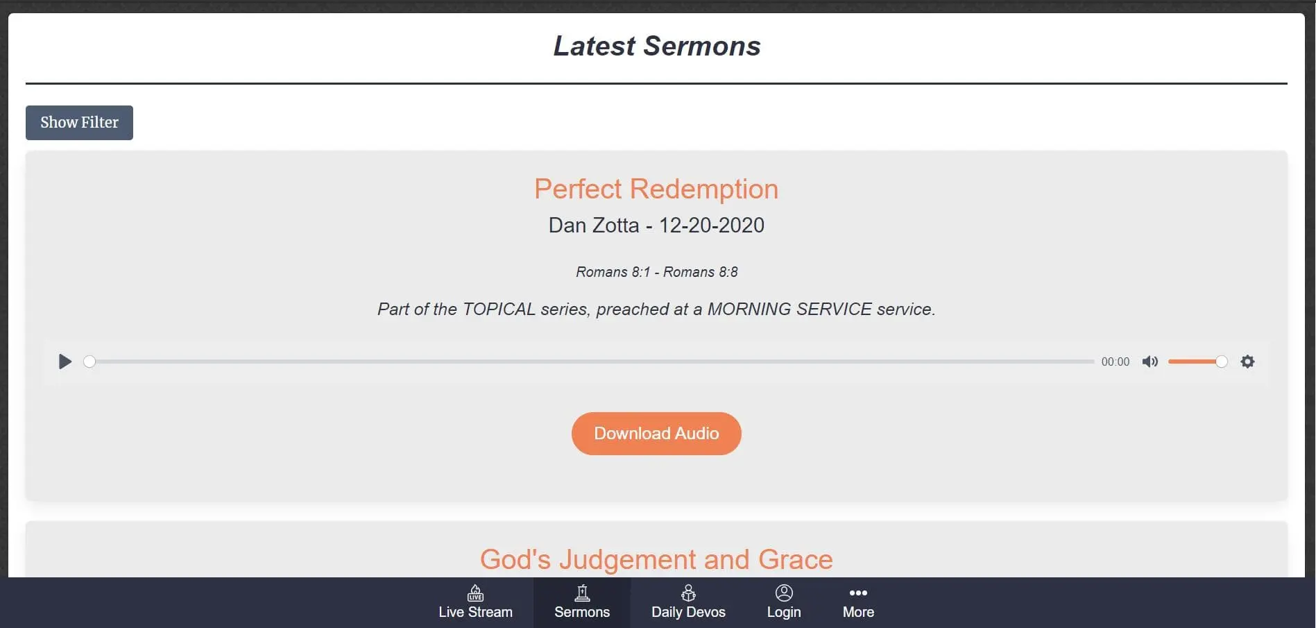 Poland Baptist Church App